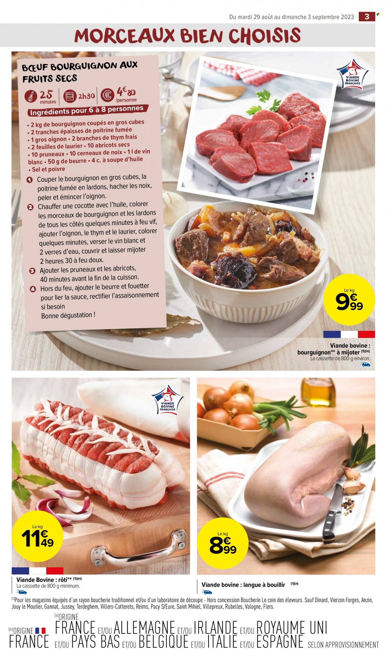 Catalogue Carrefour Market - 29/08/2023 - 03/09/2023. Page 3