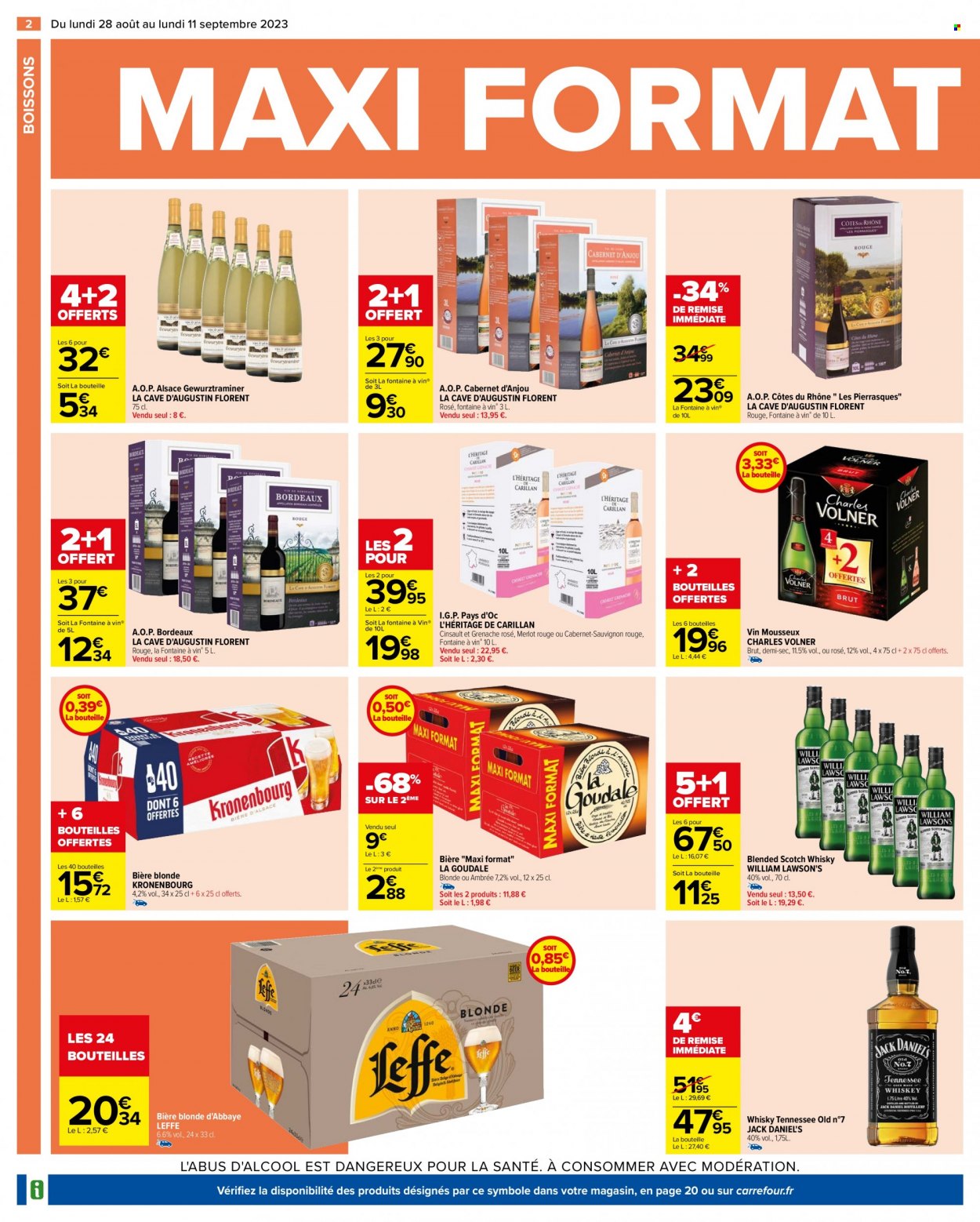 Catalogue Carrefour Hypermarchés - 28/08/2023 - 11/09/2023. Page 2