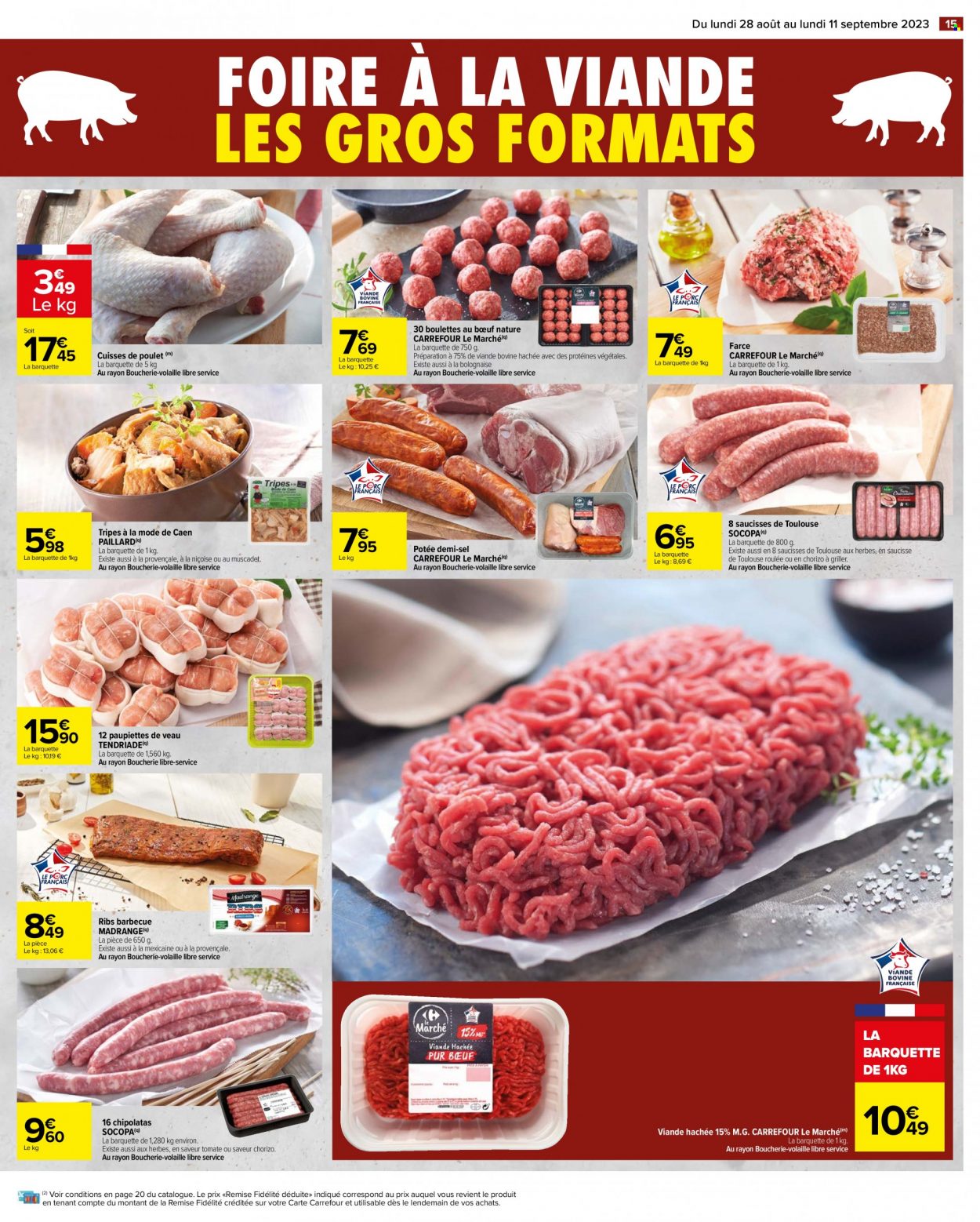 Catalogue Carrefour Hypermarchés - 28/08/2023 - 11/09/2023. Page 15