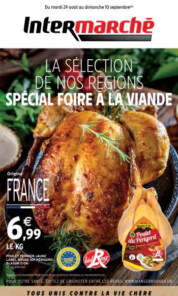 Catalogue Intermarché - 29/08/2023 - 10/09/2023.