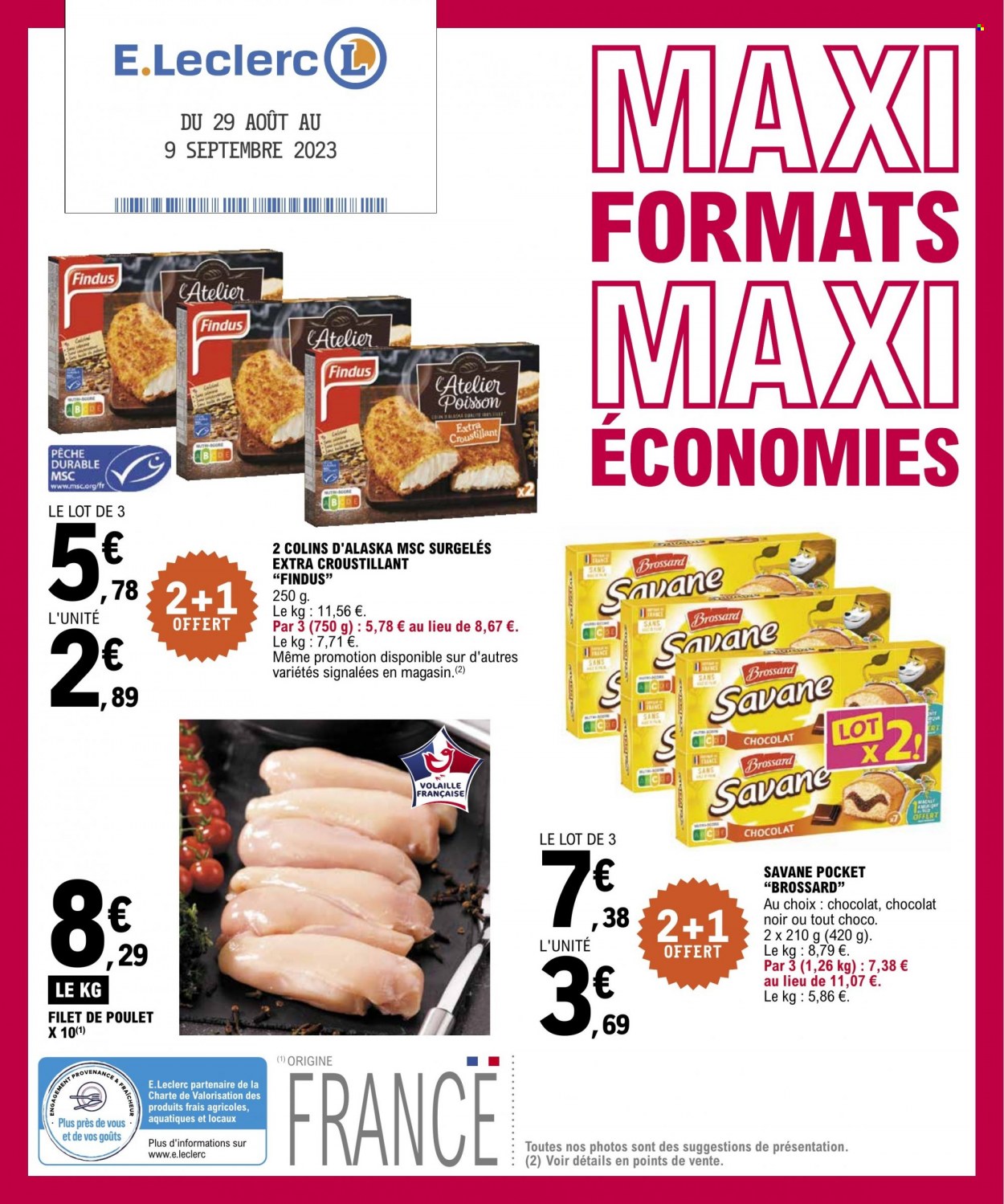 Catalogue E.Leclerc - 29/08/2023 - 09/09/2023. Page 1