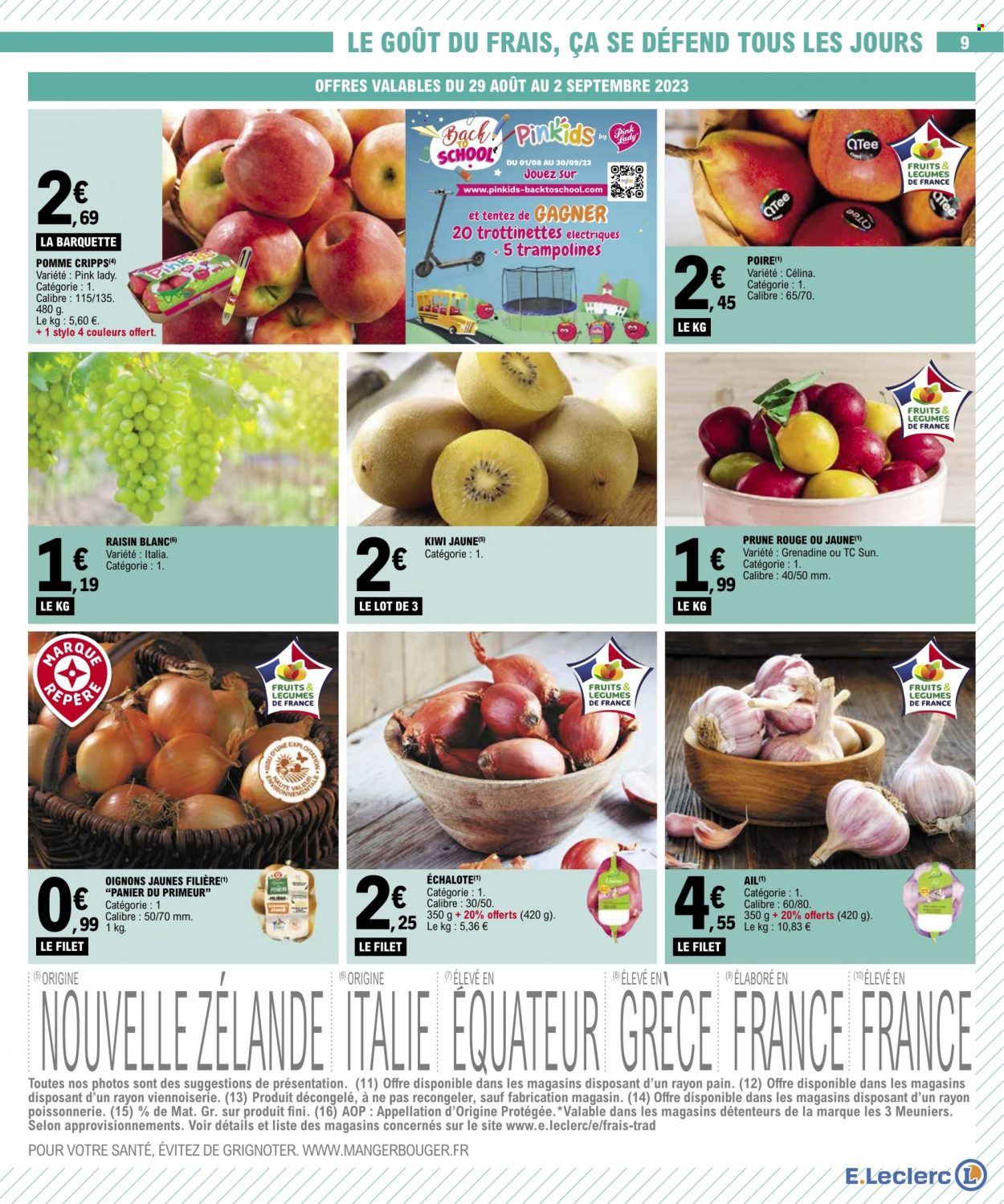 Catalogue E.Leclerc - 29/08/2023 - 09/09/2023. Page 9