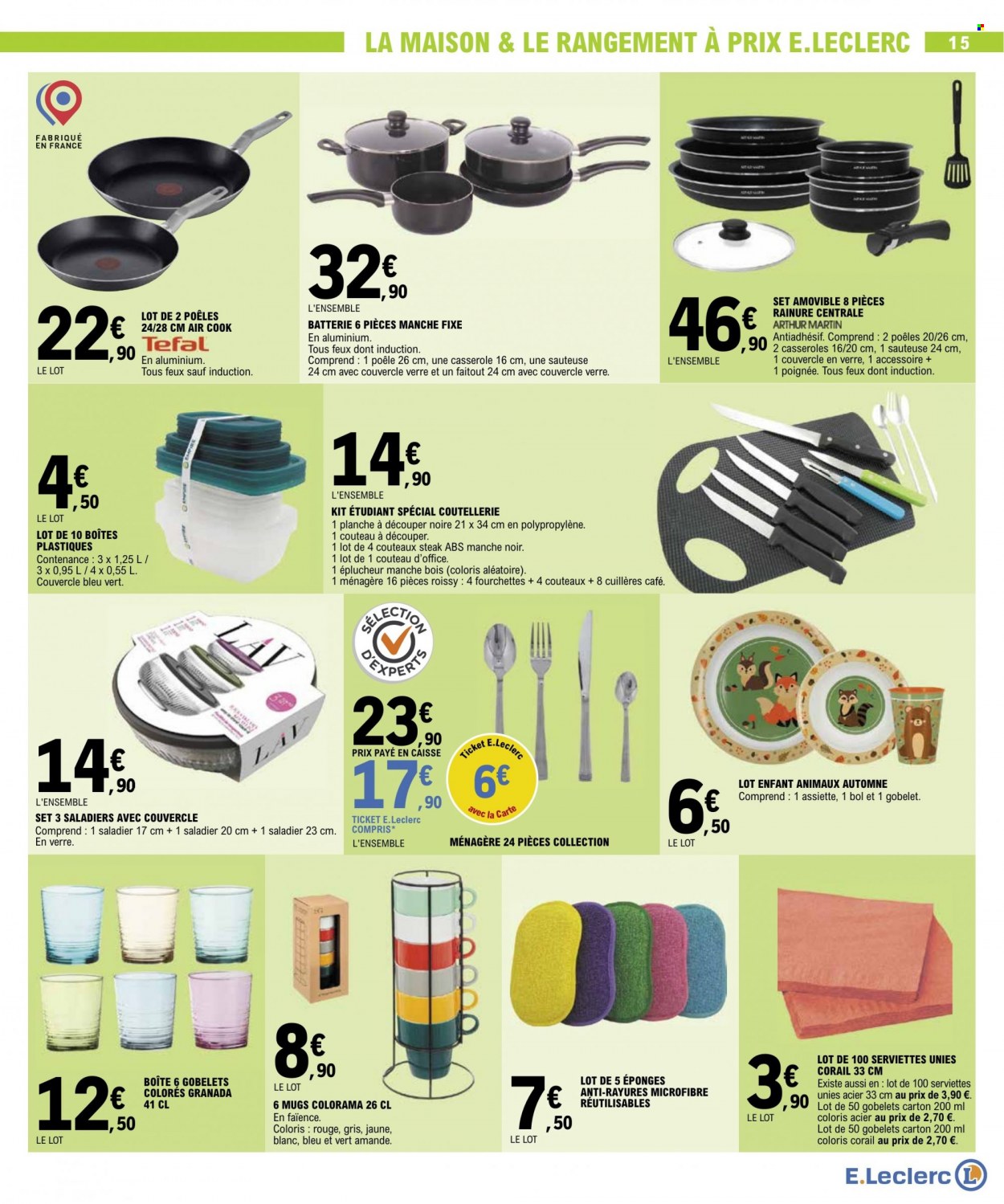 Catalogue E.Leclerc - 29/08/2023 - 09/09/2023. Page 15