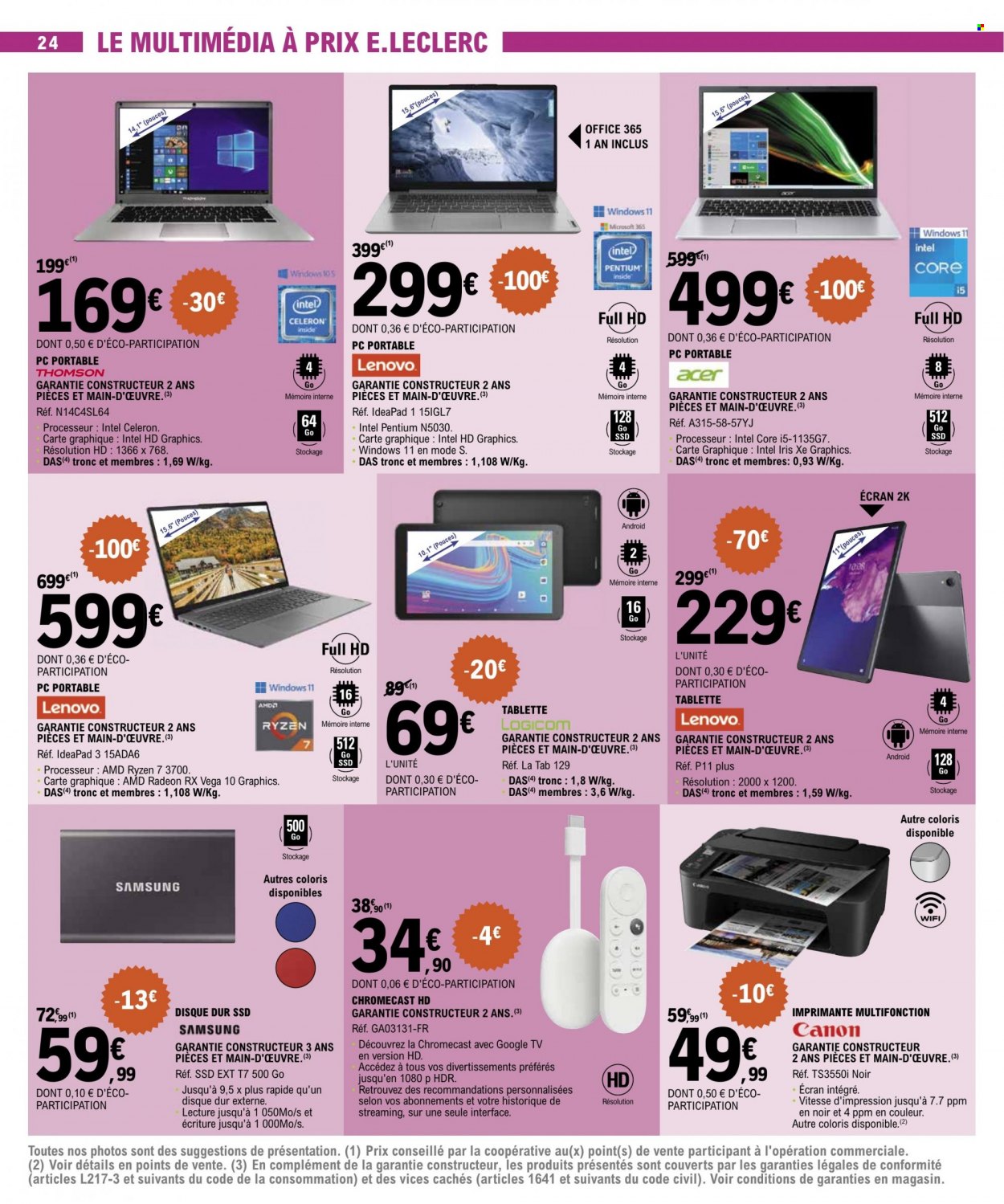 Catalogue E.Leclerc - 29/08/2023 - 09/09/2023. Page 24