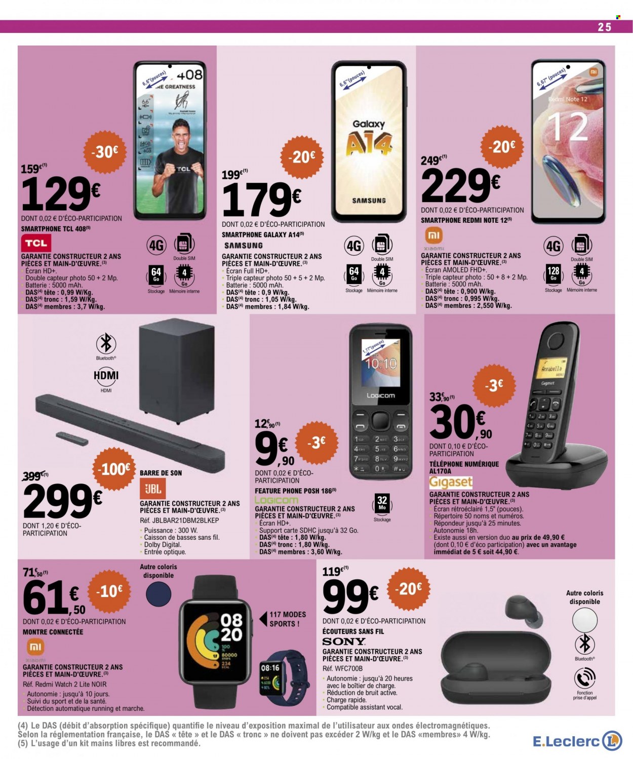 Catalogue E.Leclerc - 29/08/2023 - 09/09/2023. Page 25
