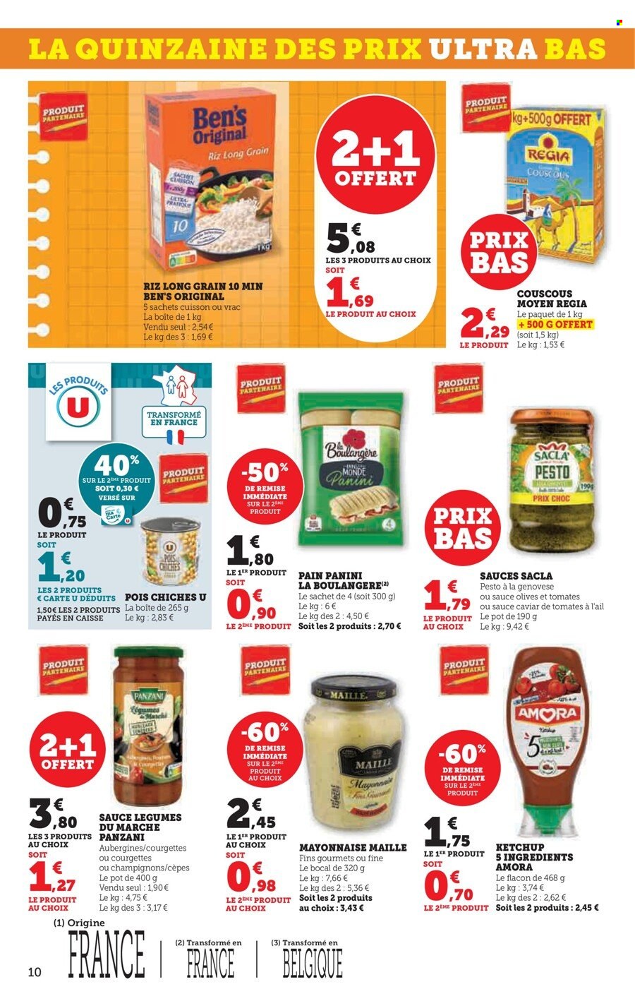 Catalogue SUPER U - 29/08/2023 - 10/09/2023. Page 10