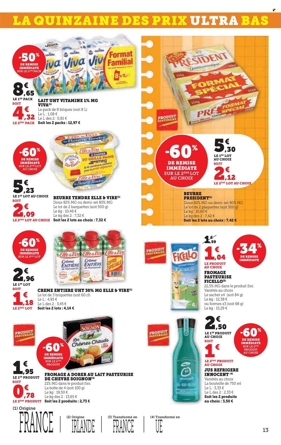 Catalogue SUPER U - 29/08/2023 - 10/09/2023. Page 13