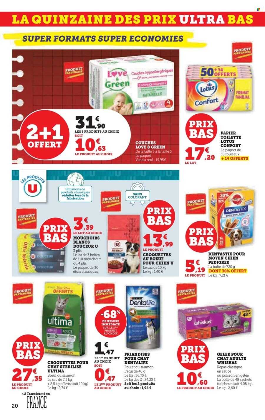 Catalogue SUPER U - 29/08/2023 - 10/09/2023. Page 20