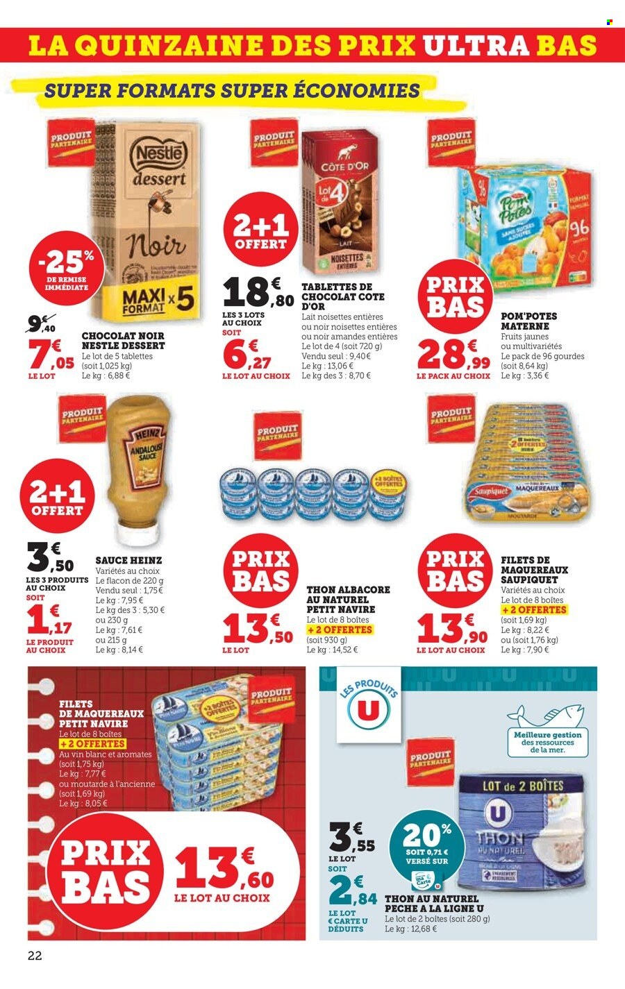 Catalogue SUPER U - 29/08/2023 - 10/09/2023. Page 22