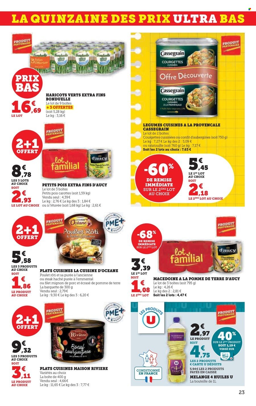 Catalogue SUPER U - 29/08/2023 - 10/09/2023. Page 23