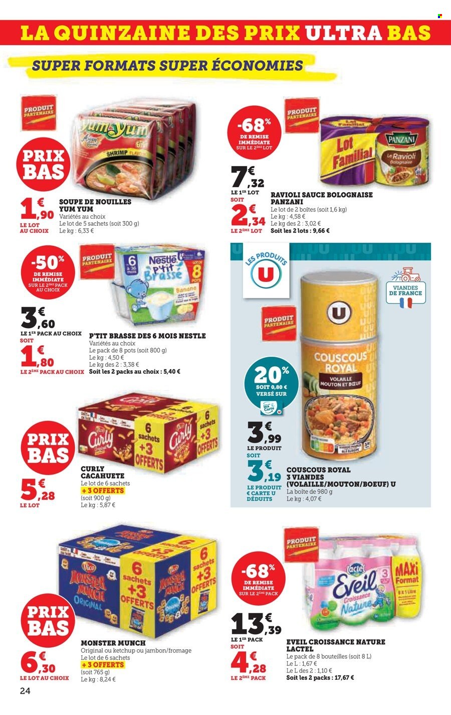 Catalogue SUPER U - 29/08/2023 - 10/09/2023. Page 24