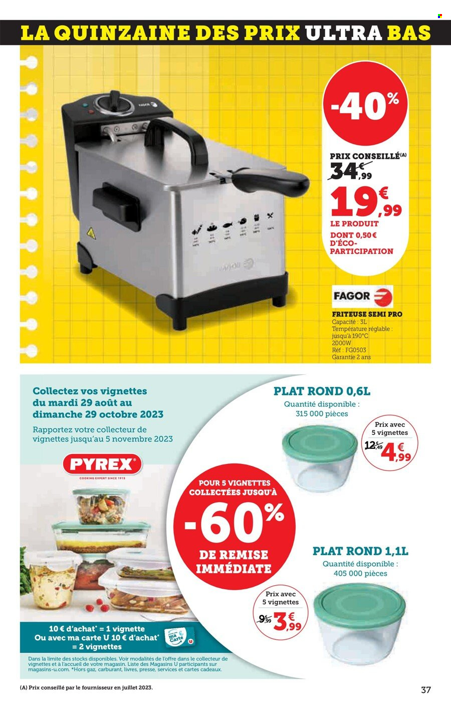 Catalogue SUPER U - 29/08/2023 - 10/09/2023. Page 37