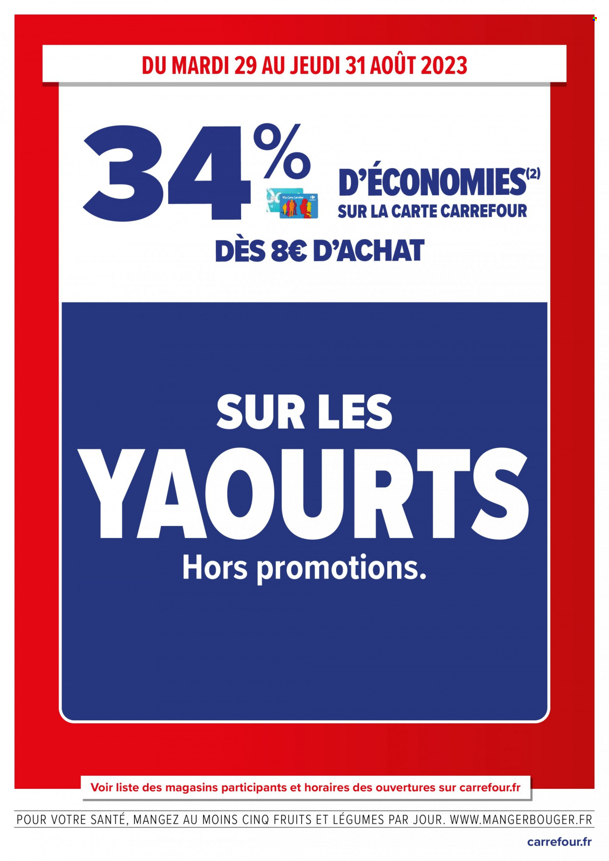 Catalogue Carrefour Hypermarchés - 29/08/2023 - 03/09/2023. Page 2