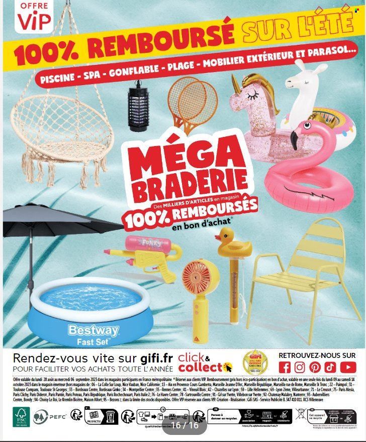 Catalogue GiFi - 28/08/2023 - 06/09/2023. Page 16