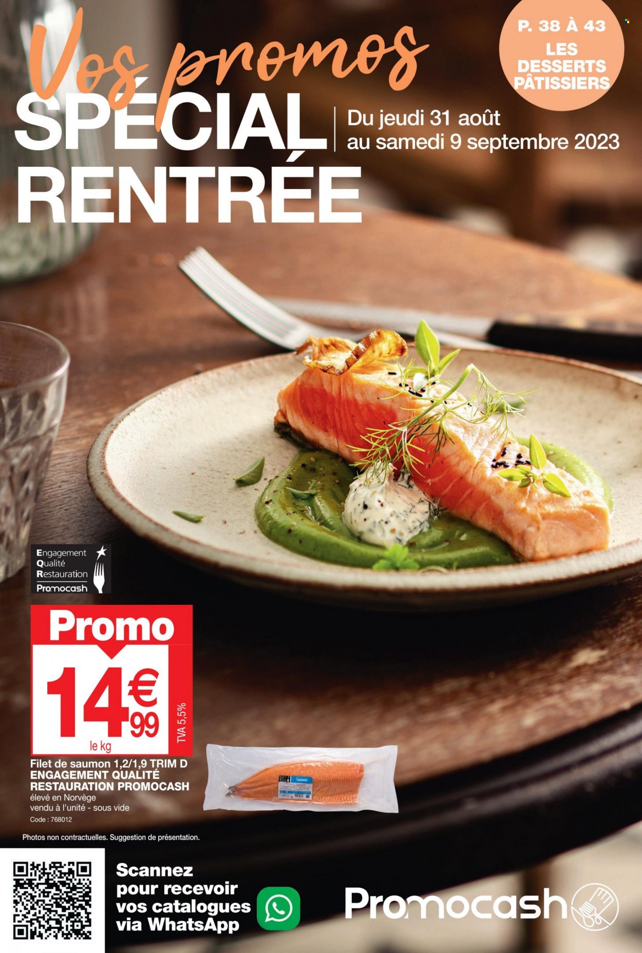 Catalogue Promocash - 31/08/2023 - 09/09/2023. Page 1