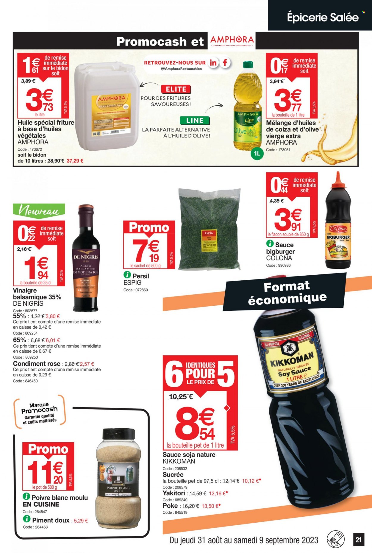 Catalogue Promocash - 31/08/2023 - 09/09/2023. Page 21