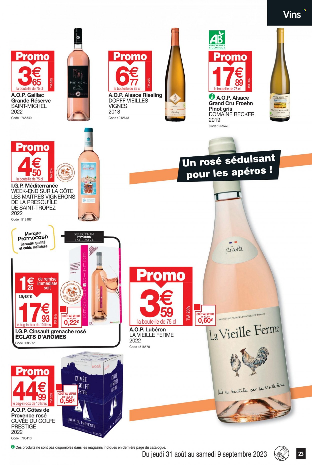 Catalogue Promocash - 31/08/2023 - 09/09/2023. Page 23