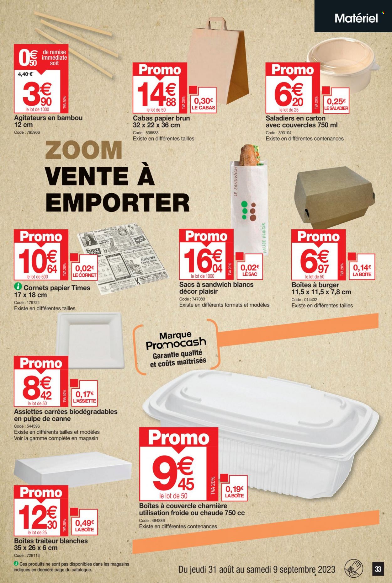 Catalogue Promocash - 31/08/2023 - 09/09/2023. Page 33