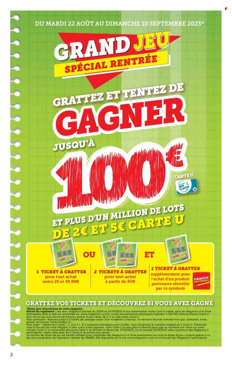 Catalogue HYPER U - 29/08/2023 - 10/09/2023. Page 2