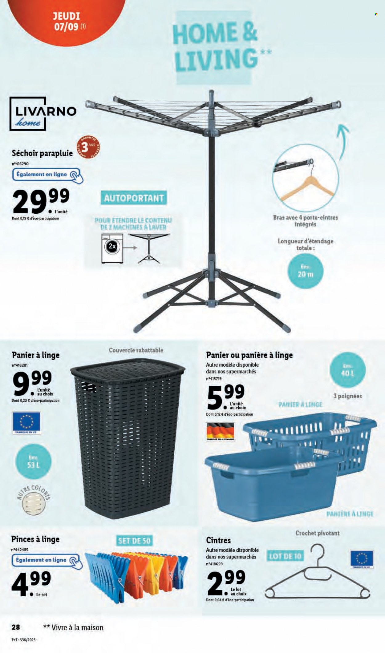 Catalogue Lidl - 06/09/2023 - 12/09/2023. Page 32