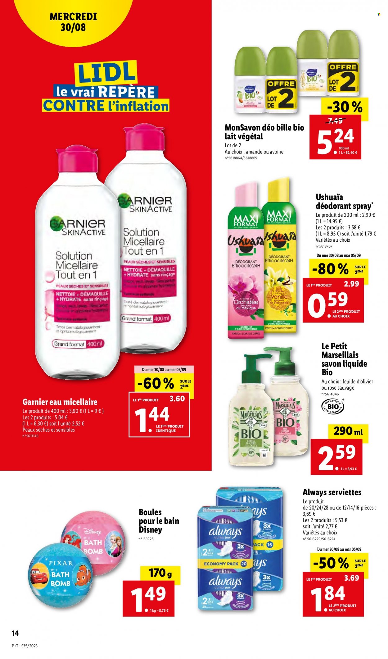 Catalogue Lidl - 30/08/2023 - 05/09/2023. Page 14