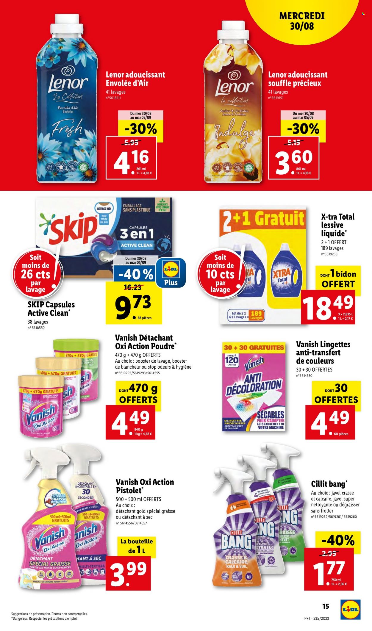Catalogue Lidl - 30/08/2023 - 05/09/2023. Page 15