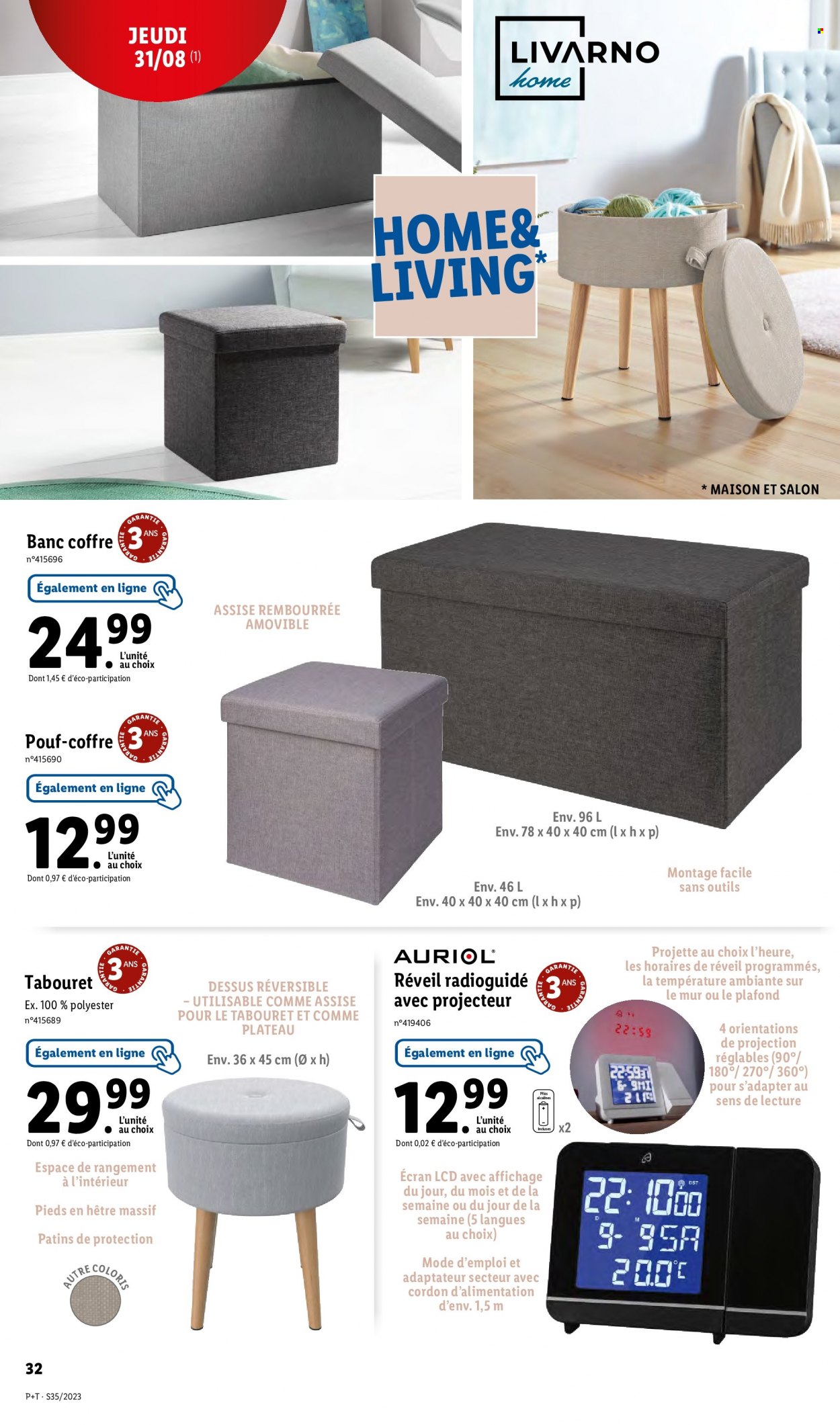 Catalogue Lidl - 30/08/2023 - 05/09/2023. Page 36