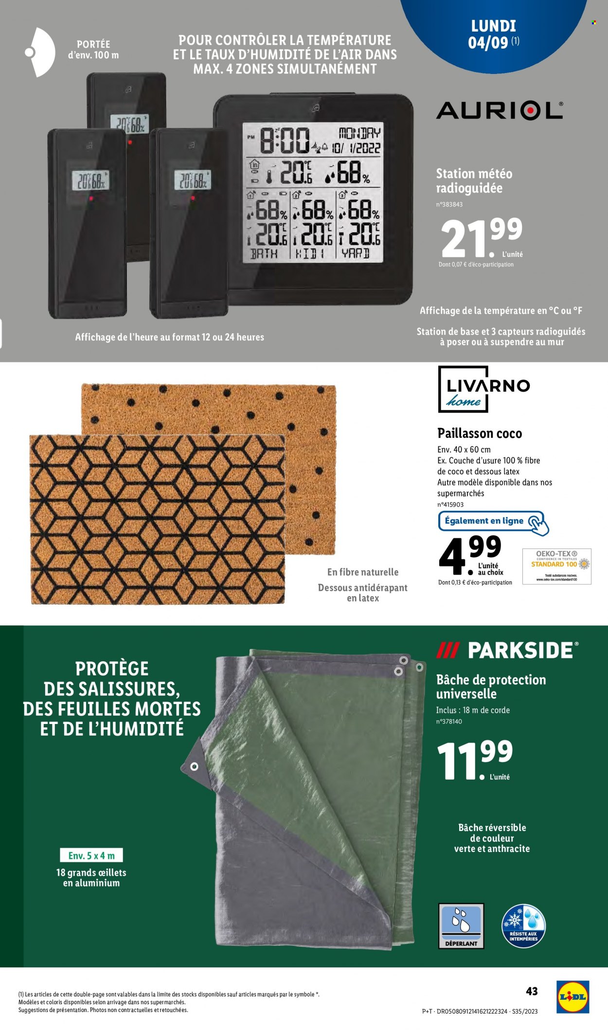 Catalogue Lidl - 30/08/2023 - 05/09/2023. Page 47