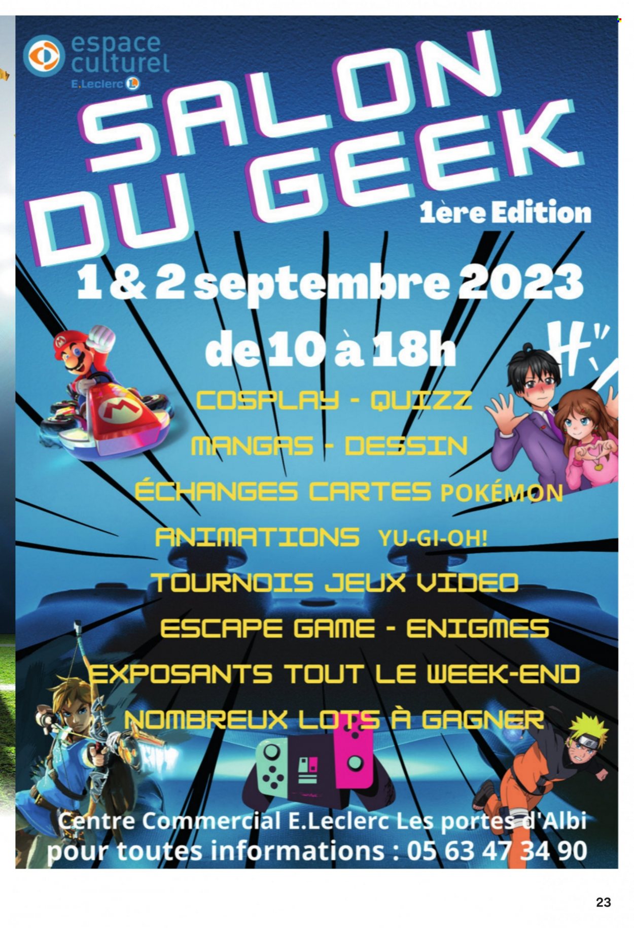 Catalogue E.Leclerc - 30/08/2023 - 09/09/2023. Page 23