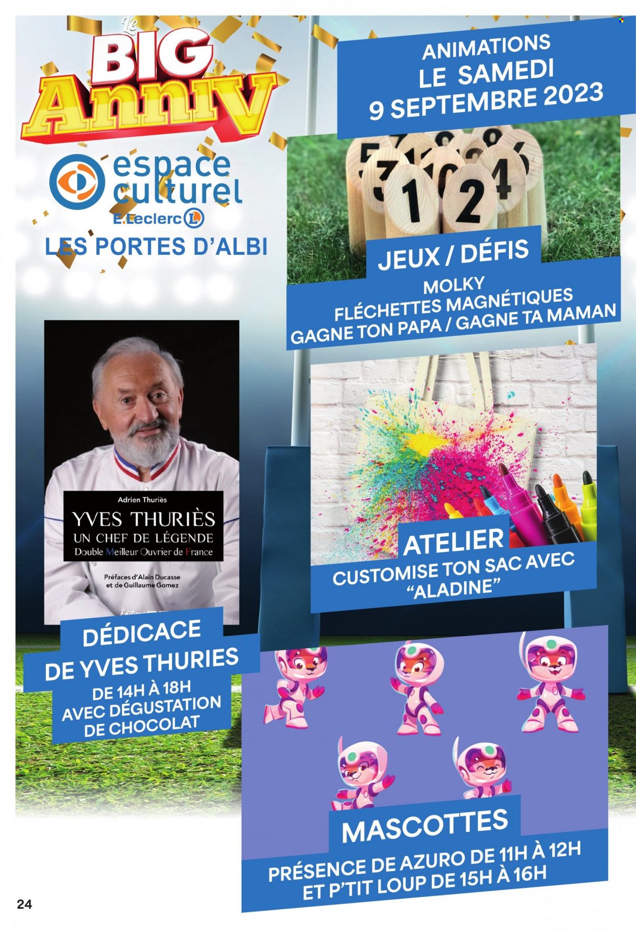 Catalogue E.Leclerc - 30/08/2023 - 09/09/2023. Page 24