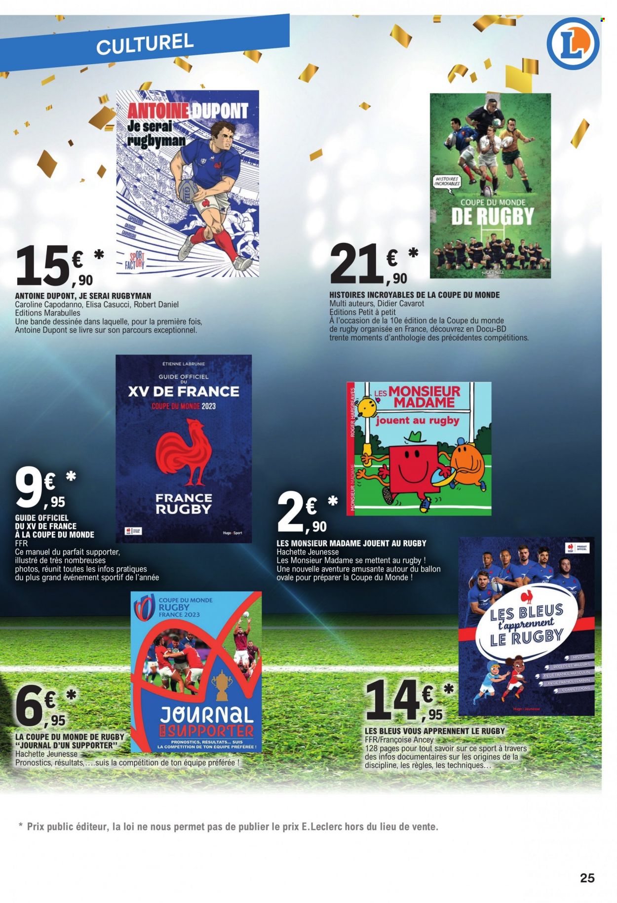 Catalogue E.Leclerc - 30/08/2023 - 09/09/2023. Page 25