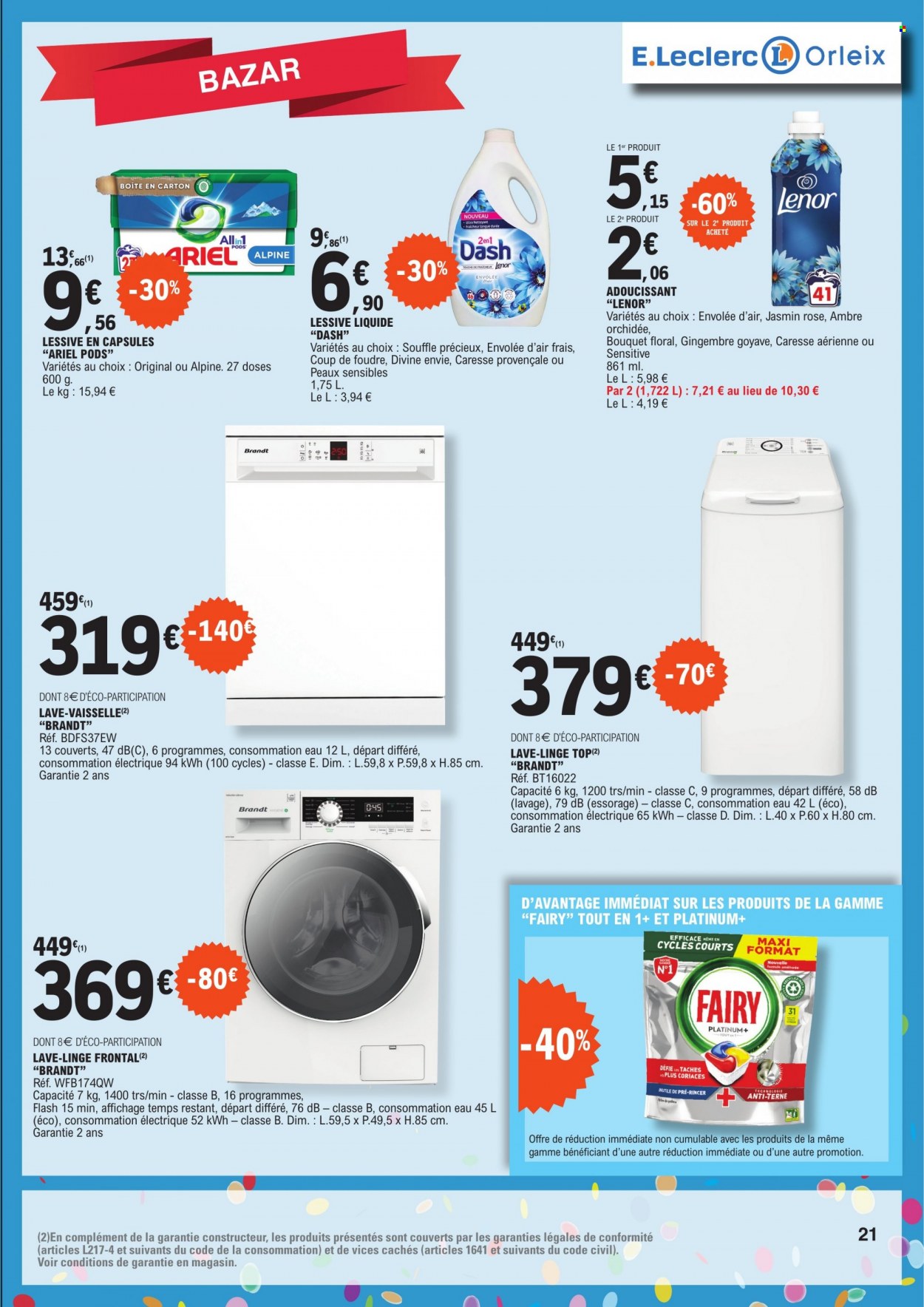 Catalogue E.Leclerc - 29/08/2023 - 09/09/2023. Page 21