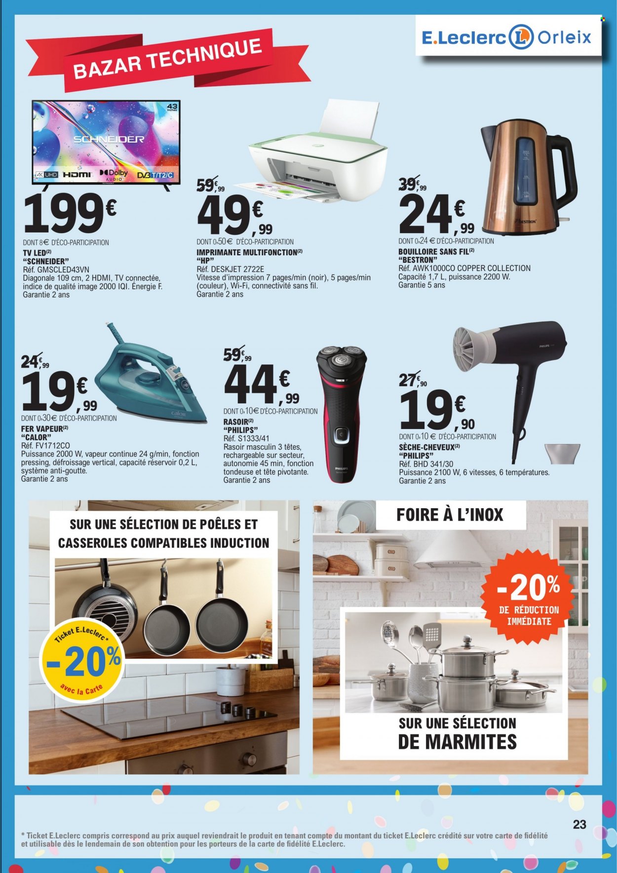 Catalogue E.Leclerc - 29/08/2023 - 09/09/2023. Page 23