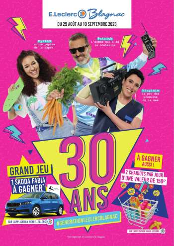 Catalogue E.Leclerc - 29/08/2023 - 10/09/2023.