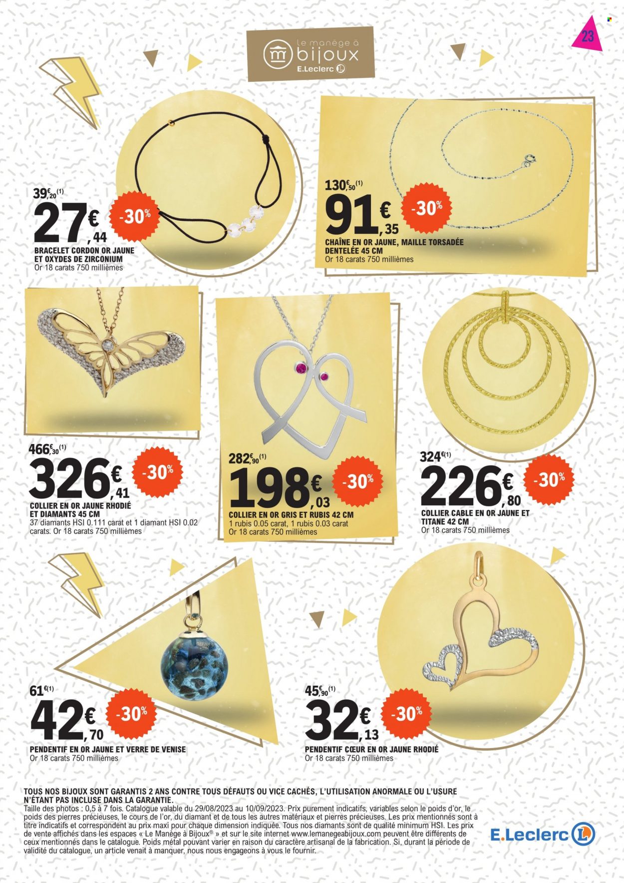 Catalogue E.Leclerc - 29/08/2023 - 10/09/2023. Page 23