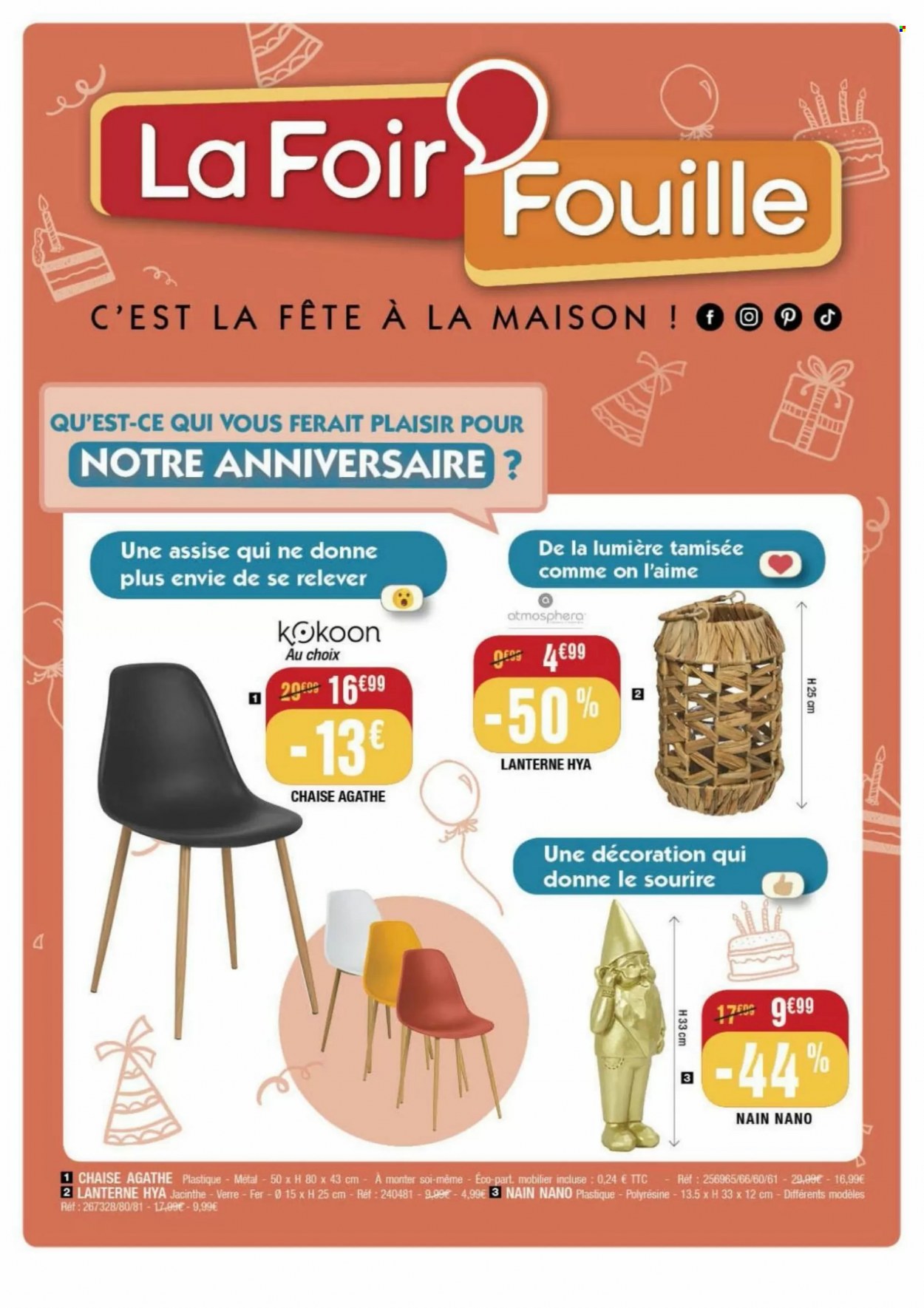 Catalogue La Foir'Fouille - 23/08/2023 - 03/09/2023. Page 1