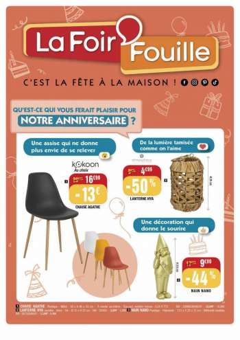Catalogue La Foir'Fouille - 23/08/2023 - 03/09/2023.