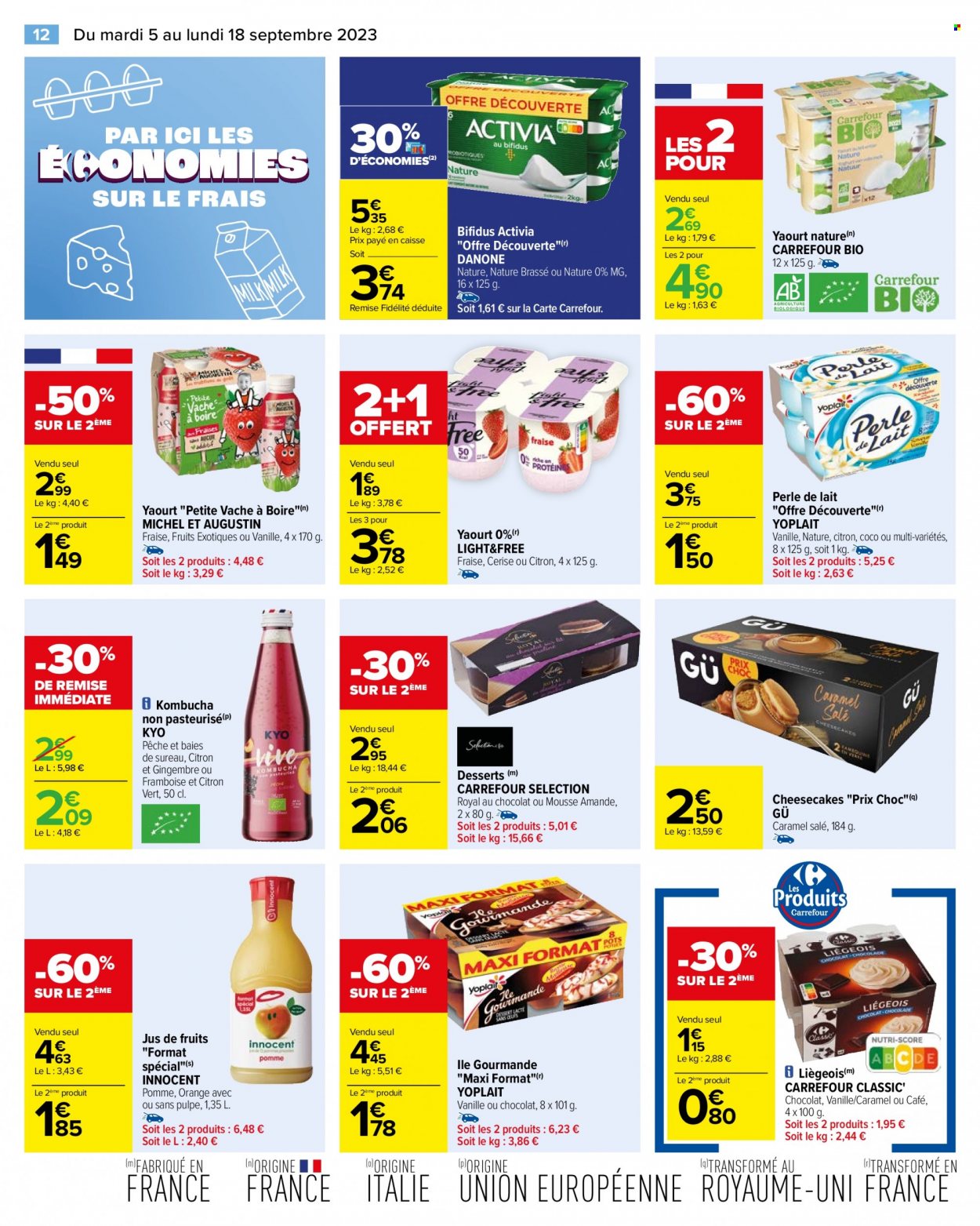 Catalogue Carrefour Hypermarchés - 05/09/2023 - 18/09/2023. Page 14