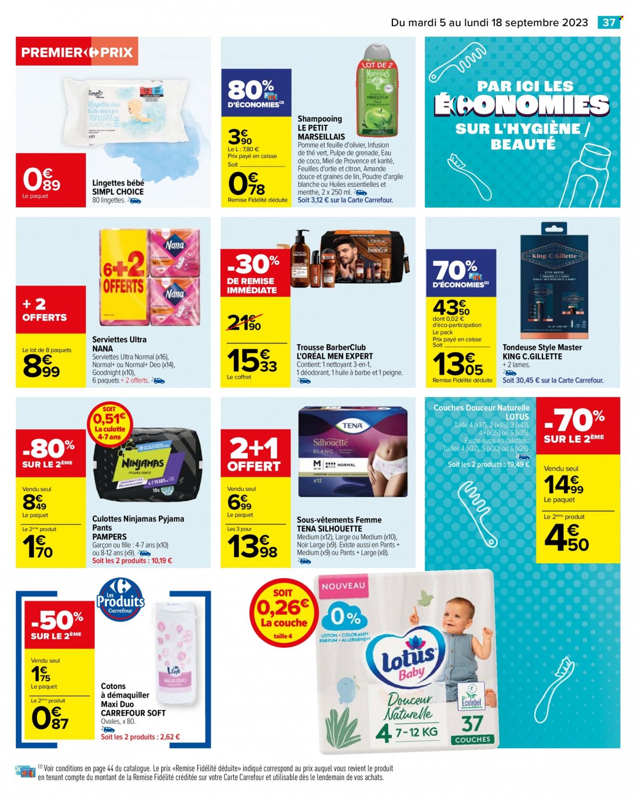 Catalogue Carrefour Hypermarchés - 05/09/2023 - 18/09/2023. Page 39