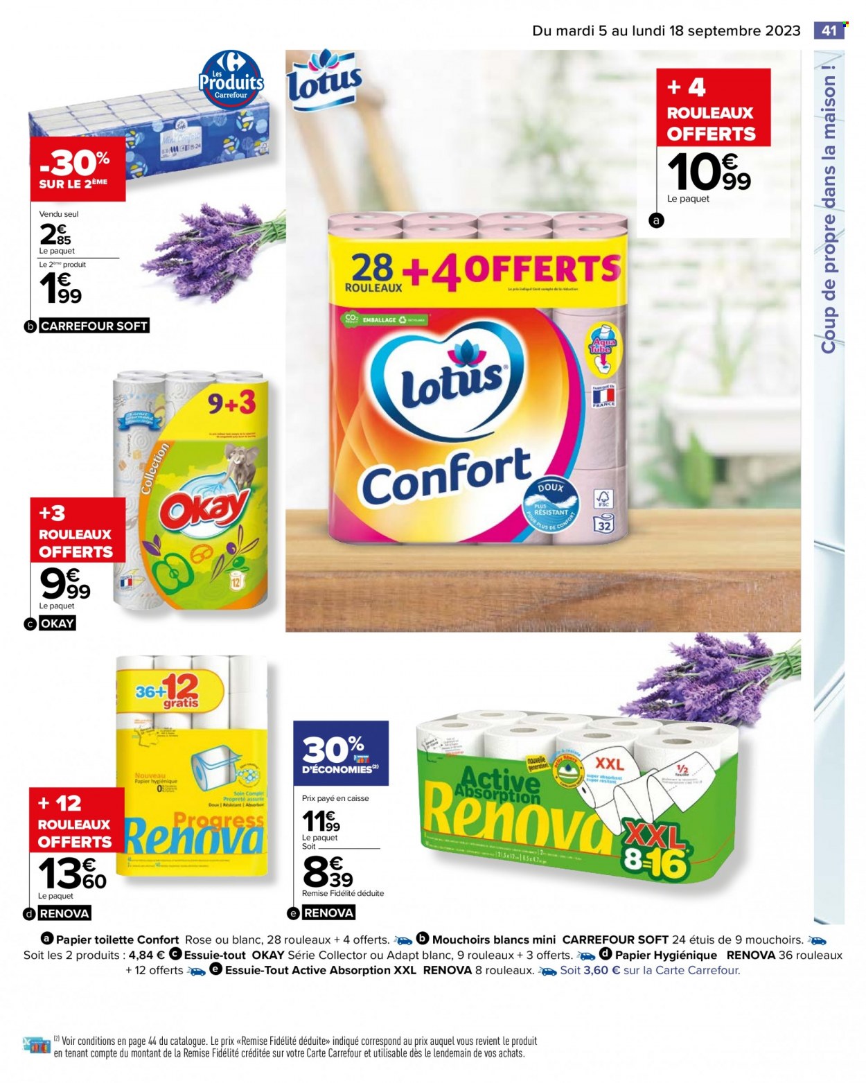 Catalogue Carrefour Hypermarchés - 05/09/2023 - 18/09/2023. Page 43