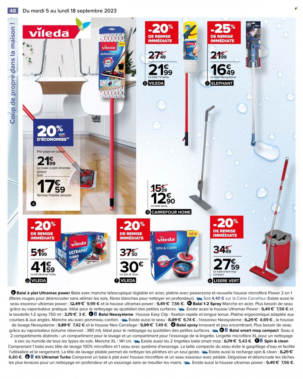 Catalogue Carrefour Hypermarchés - 05/09/2023 - 18/09/2023. Page 50