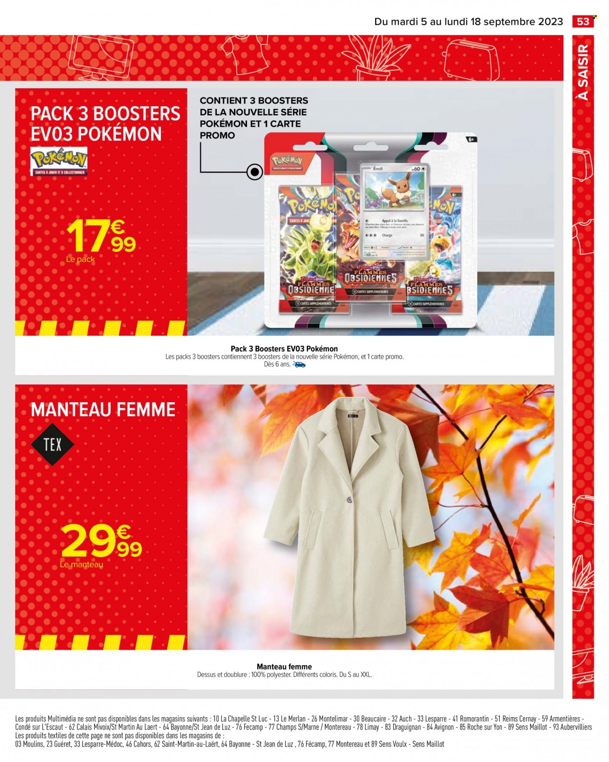Catalogue Carrefour Hypermarchés - 05/09/2023 - 18/09/2023. Page 55