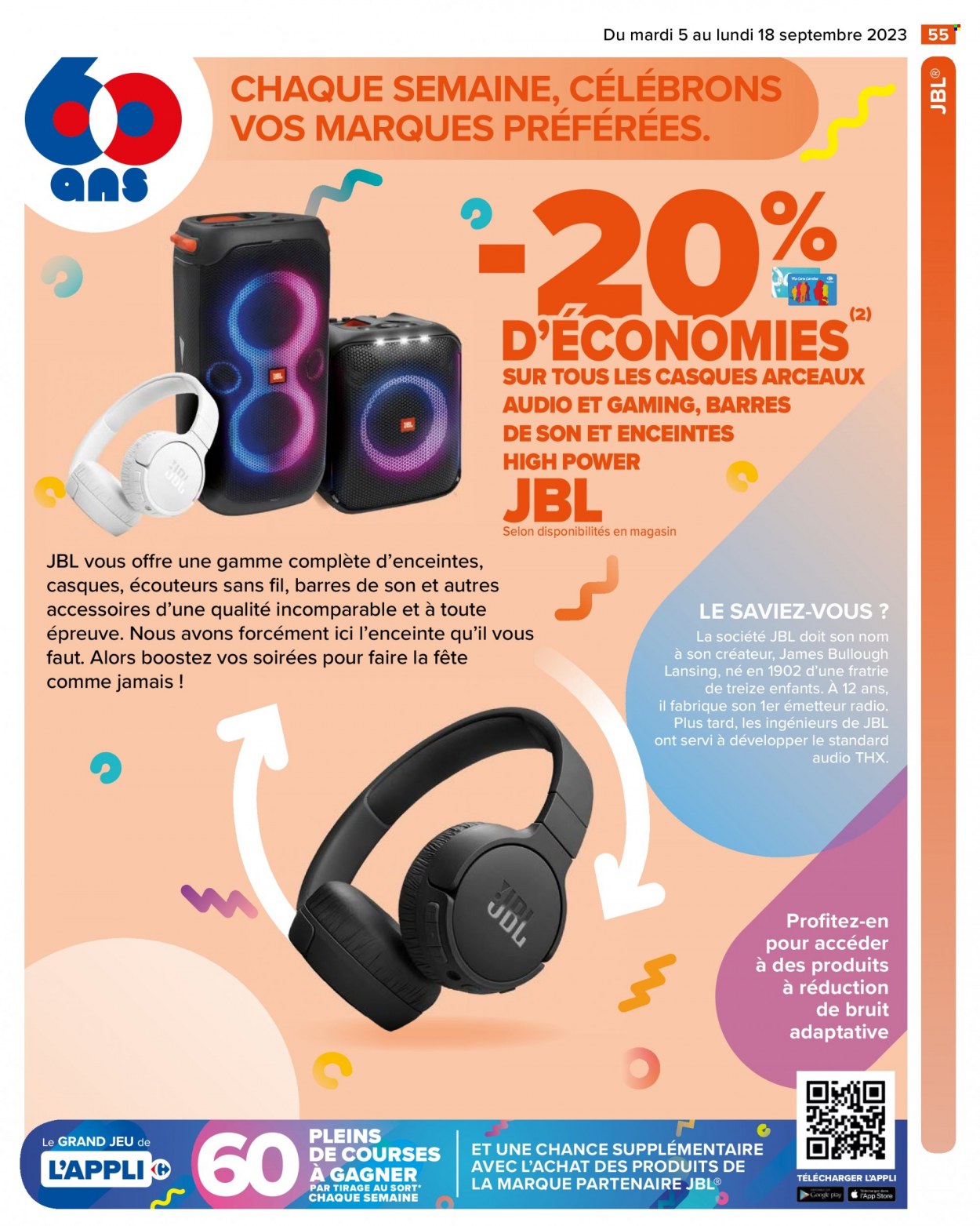 Catalogue Carrefour Hypermarchés - 05/09/2023 - 18/09/2023. Page 57