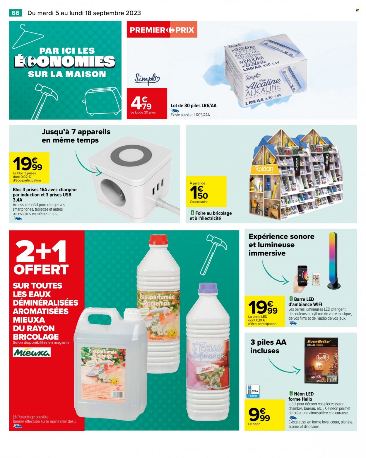 Catalogue Carrefour Hypermarchés - 05/09/2023 - 18/09/2023. Page 68