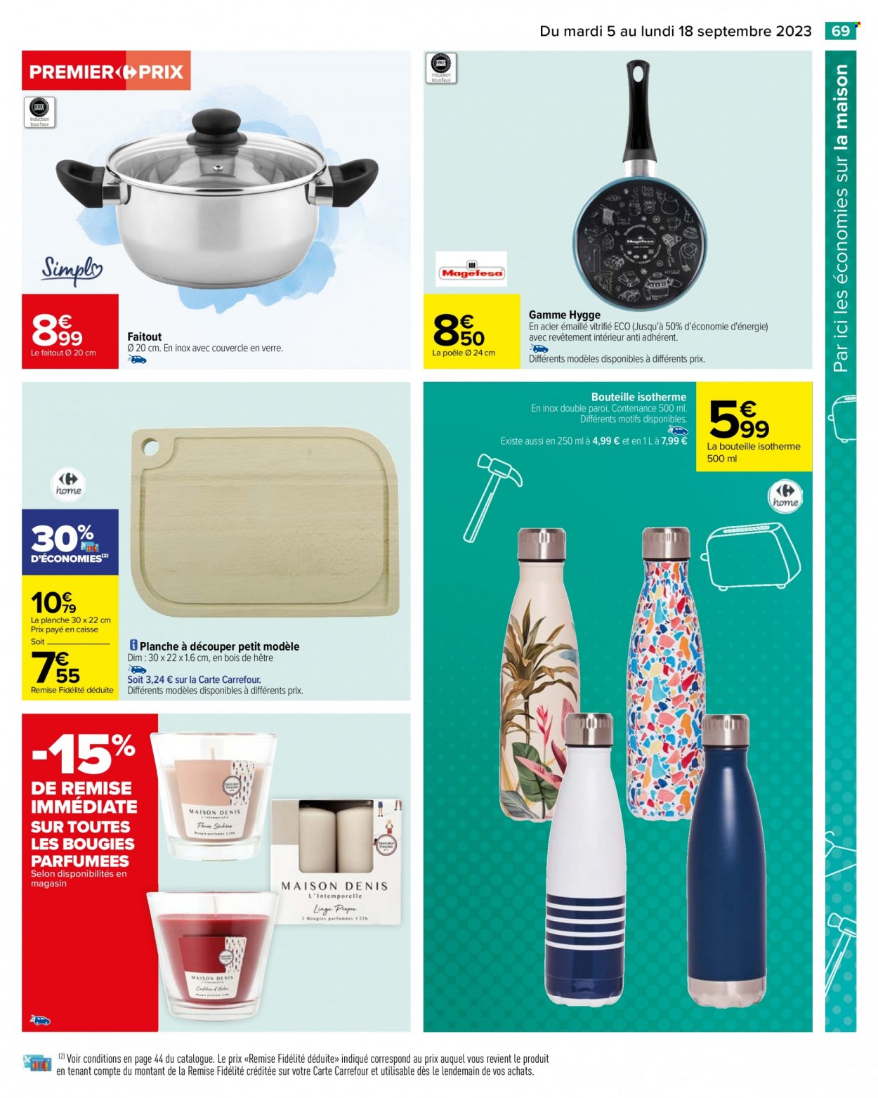 Catalogue Carrefour Hypermarchés - 05/09/2023 - 18/09/2023. Page 71