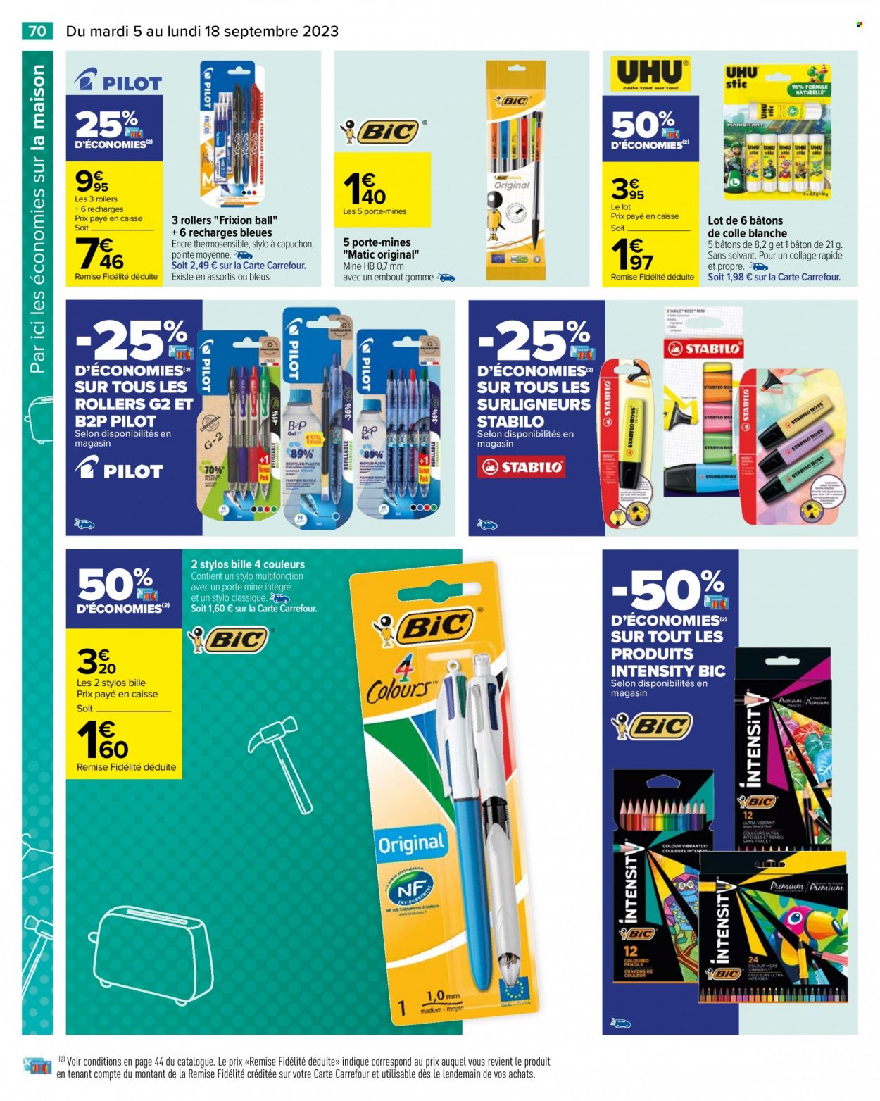 Catalogue Carrefour Hypermarchés - 05/09/2023 - 18/09/2023. Page 72
