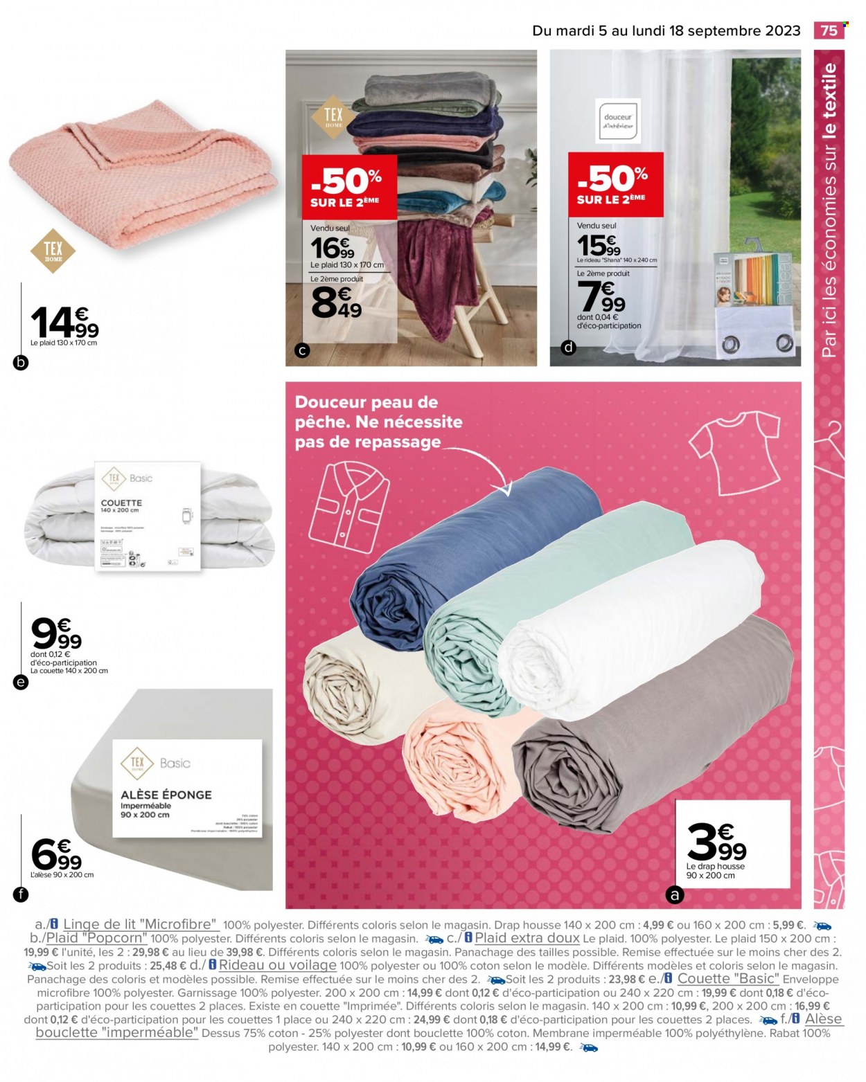 Catalogue Carrefour Hypermarchés - 05/09/2023 - 18/09/2023. Page 77