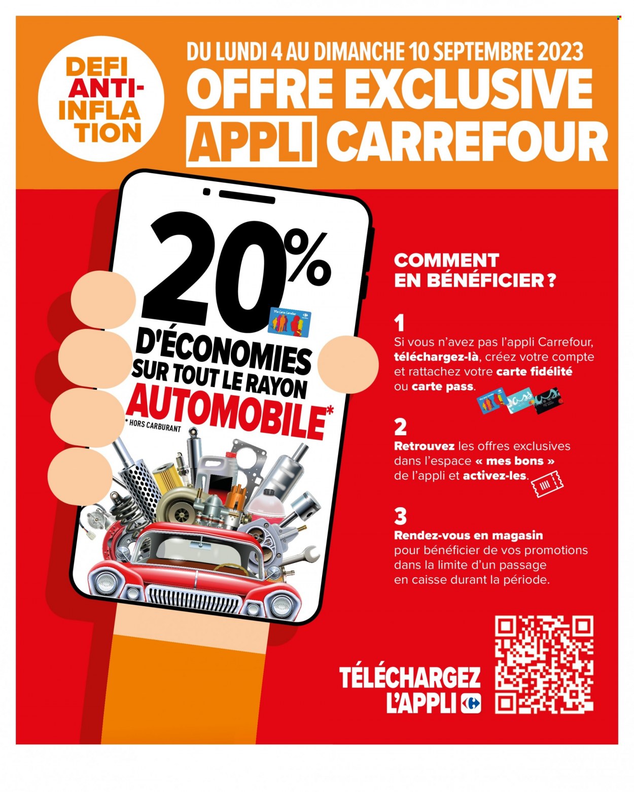 Catalogue Carrefour Hypermarchés - 05/09/2023 - 18/09/2023. Page 86
