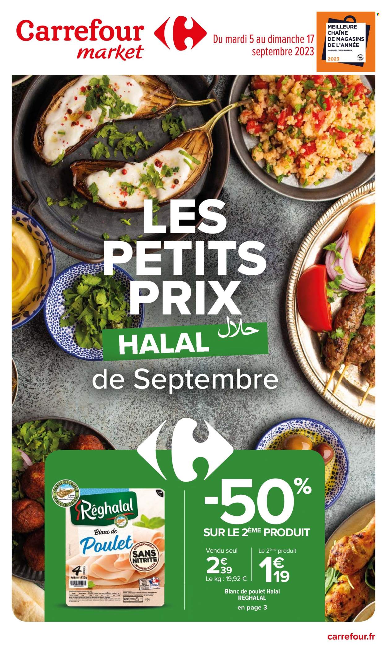 Catalogue Carrefour Market - 05/09/2023 - 17/09/2023. Page 1