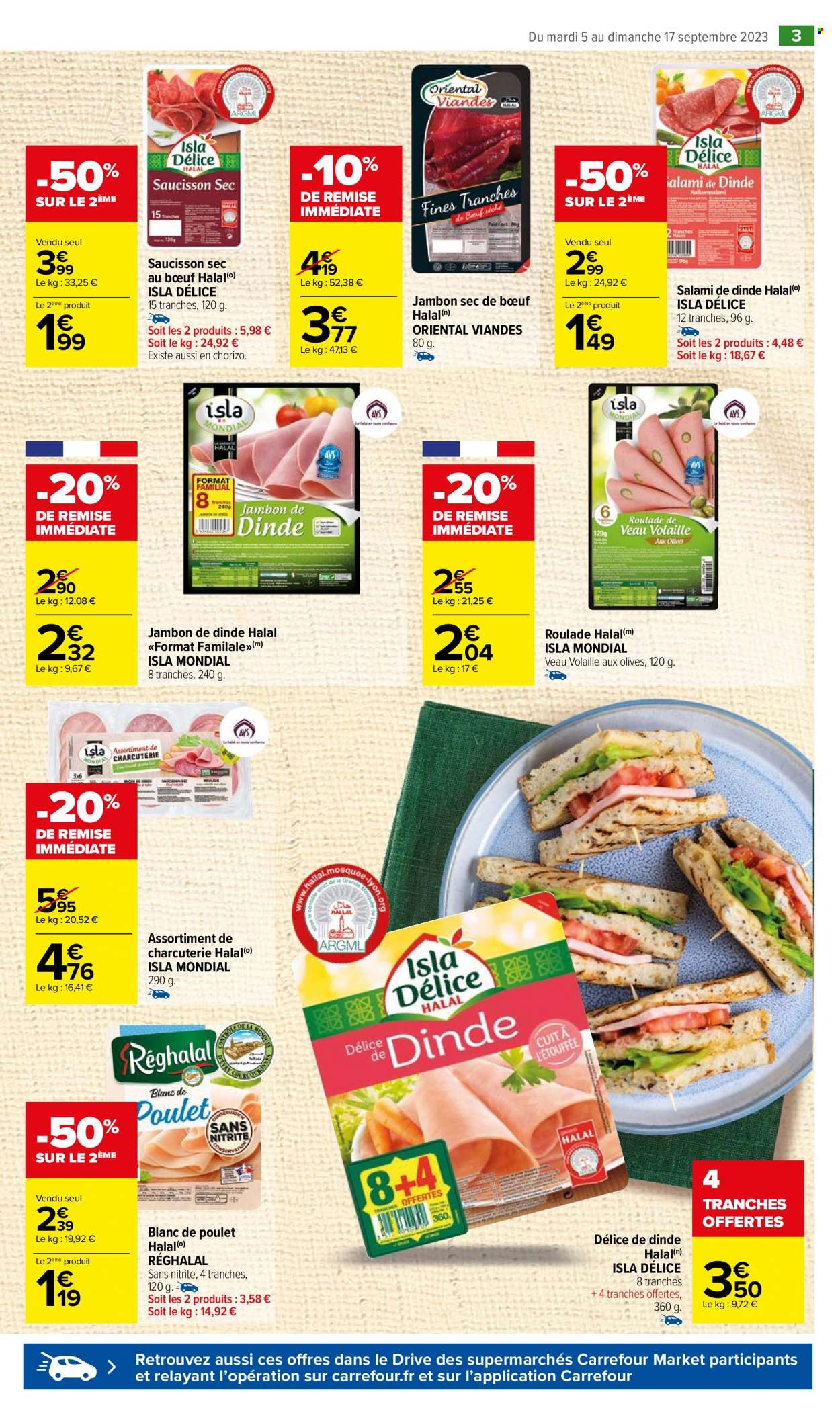 Catalogue Carrefour Market - 05/09/2023 - 17/09/2023. Page 3